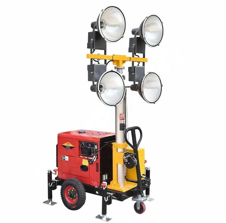 Outdoor Power Tower - Wysokiej jakości przenośna, mobilna wieża oświetleniowa