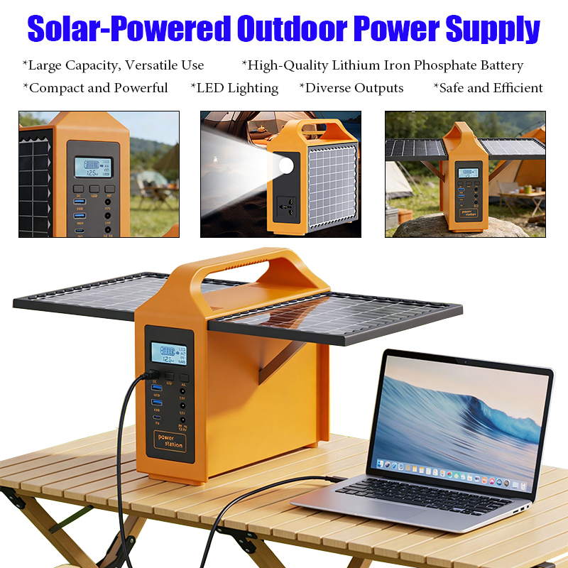 Outdoor Power Tower - Przenośna stacja zasilania solarnego 150W z