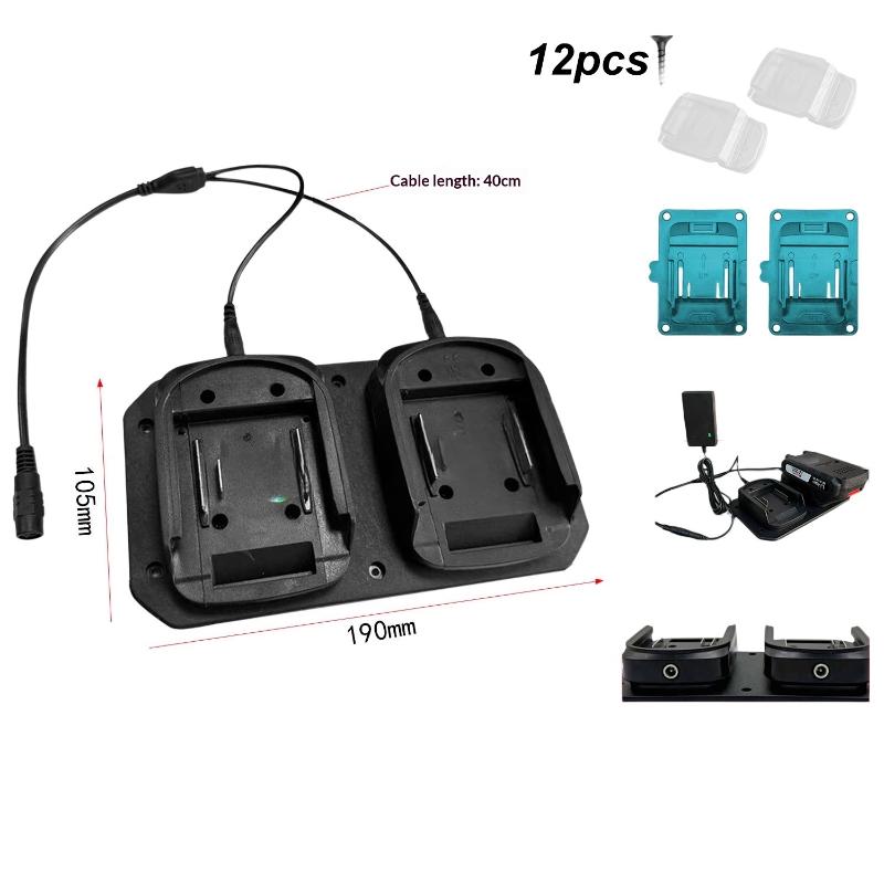 Outdoor Power Double Adapter - Adapter do dwóch akumulatorów 18V, 1
