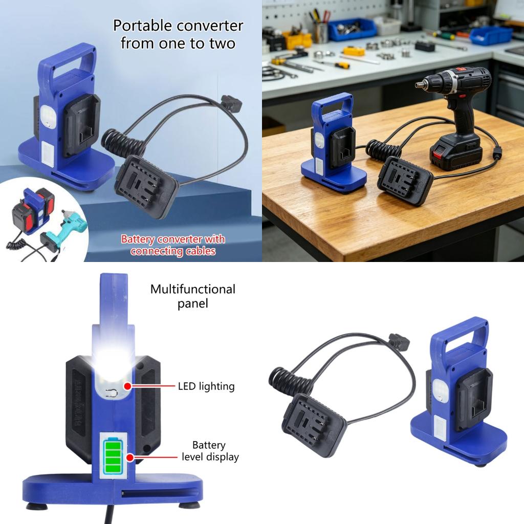 Outdoor Power Double Adapter - Konwertery adapterów jednostek dystrybucji zasilania ze