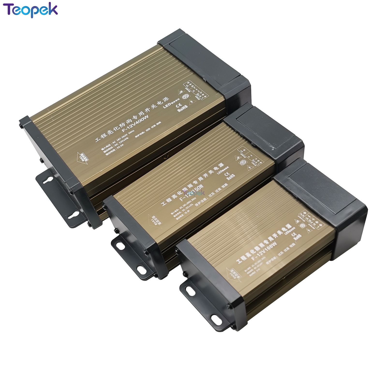 Outdoor Power Transformer - Przeciwdeszczowy zasilacz impulsowy IP43 DC12V 60W