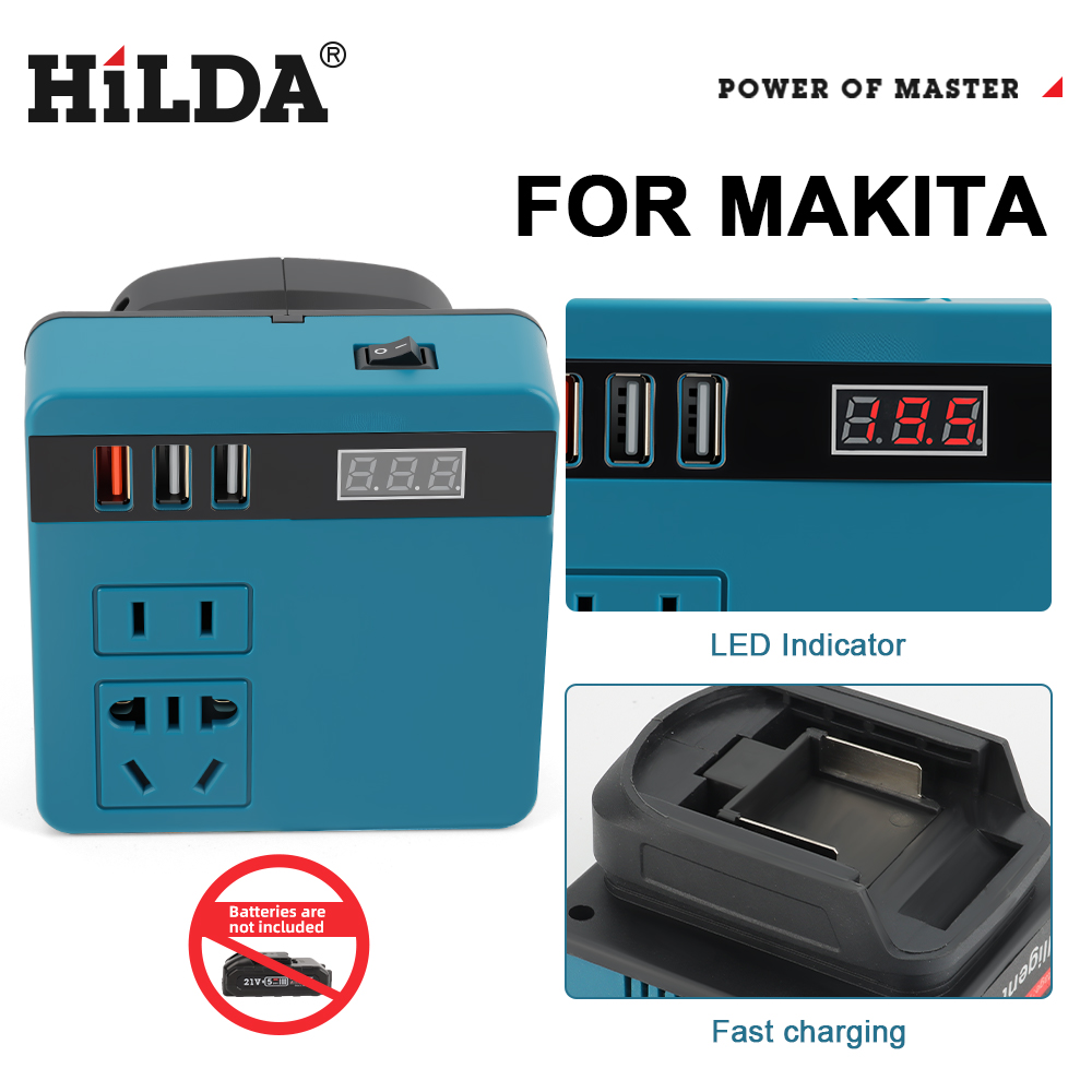 Outdoor Power Transformer - HILDA Wielofunkcyjny Inwerter Power Bank Bateria