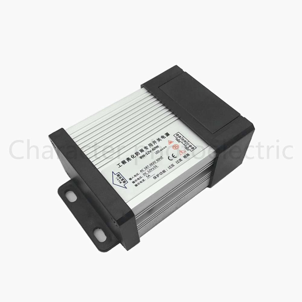 Outdoor Power Transformer - AC187-265V sterownik LED 60W 12V 5A