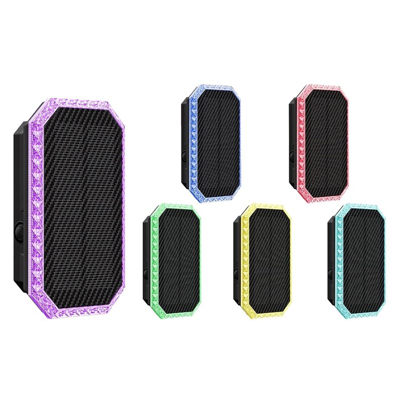 Outdoor Power Direct - AB66-6PCS RGB Solarne Lampki Ogrodzeniowe Zewnętrzne