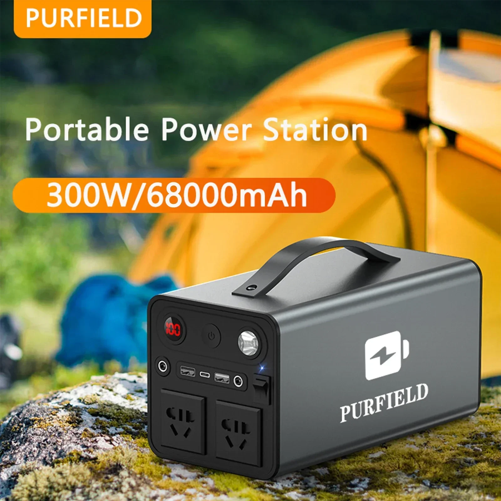 PURFIELD przenośna moc 68000mA – Outdoor Power Tower recenzja i cena