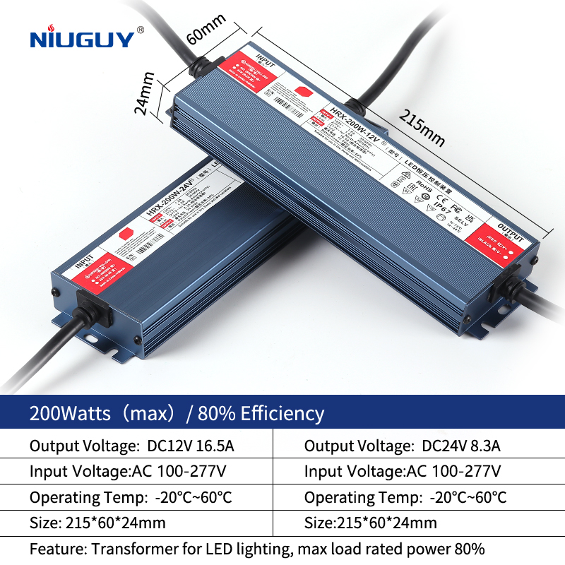 Zasilacz zewnętrzny DC 12V 24V – Outdoor Power Transformer recenzja i cena