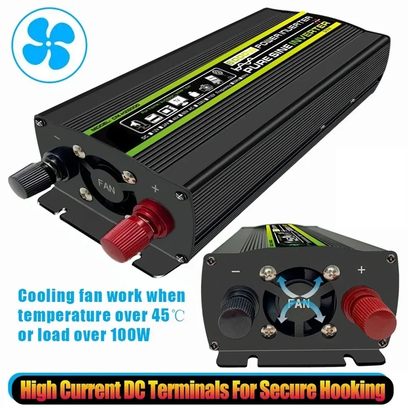 6000W DC12/24V do AC 220V czys – Outdoor Power Transformer recenzja i cena